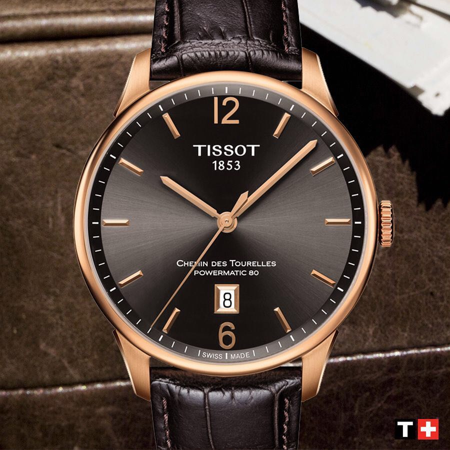 dong ho Tissot Chemin des Tourelles Powermatic 80